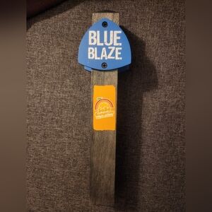 Blue Blaze Beer Tap Handle